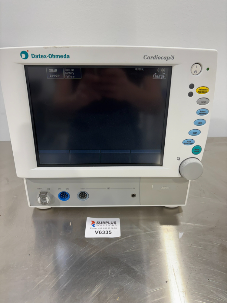 Image of GE Datex-Ohmeda Cardiocap/5 Monitor